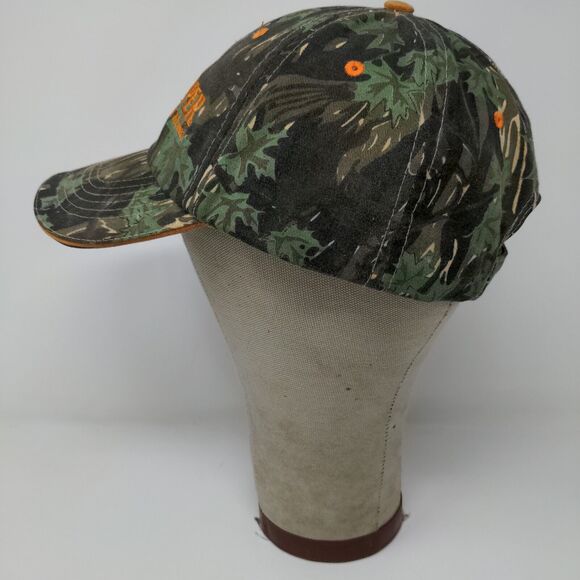 Dixie Chopper Strapback Lawn Mower Camo Hat Green OSFA Embroidered Logo - Picture 5 of 11